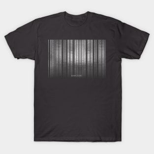 Bar code. T-Shirt